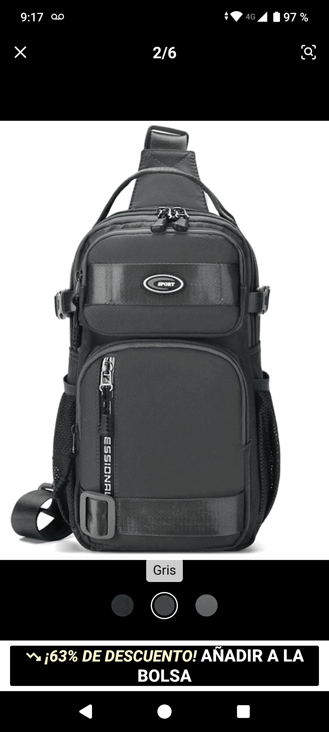 Bolsa portátil para el trabajo